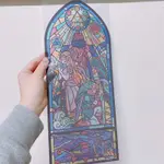 現貨 薩爾達傳說 時之笛 同人 教堂彩繪玻璃風 透明PVC塑膠海報 BY LIP 林克 薩爾達 加儂多夫 希克 三角力量