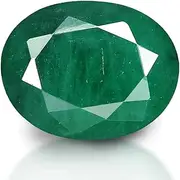 [JAGDAMBA GEMS] Natural 8.25 ratti Panna/Emerald Gemstone with Hallmarked Certificate, Natural Emerald Panna Loose Gemstone, Emerald, Natural Emerald Panna Loose Gemstone, Emerald