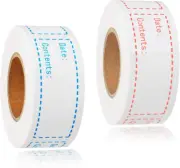 300Pcs Removable Freezer Labels, 1 X 3 Inch Food Storage Stickers
