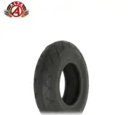ALTALINE SCOOTER WIRE BEAD TIRE 200 X 50 BLACK SLICK/SMOOTH TREAD.