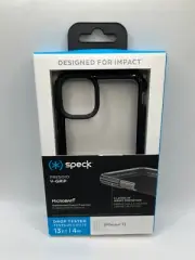 Speck Presidio V-Grip Series Case for iPhone 11 (6.1")- Clear / Black