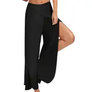 Ladies Harem Pants Palazzo Pants for Women Wide Leg Boho Yoga Pants