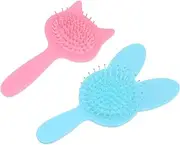 PAMINGONO Negative Ion Massage Pet Brush Hair Scalp Hair Salon Supplies Set