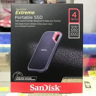 SanDisk E61 Extreme SSD 4T 4TB USB3.2 2.5吋 行動固態硬碟 外接式硬碟