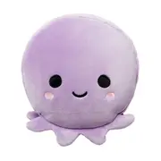 Relaxeazzz 15cm Octopus Travel Pillow w/ Eye Mask 6y+ Kids Cushion Plush