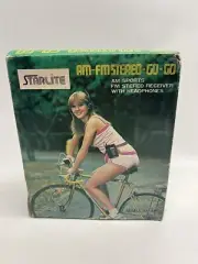 Vintage Starlite AM/FM Stereo GO-GO in Original Box, BRAND NEW Condition