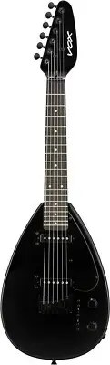 VOX MK3 MINI SLBK Solid Black Mini Electric Guitar Solid Black with Gig Bag