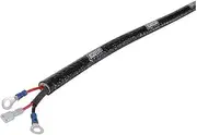 Design Engineering 010470 Fire Sleeve and Tape Kit 3/8" I.D. x 3ft Heat Protection for Wires, Hoses, etc.