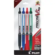 Pilot, Precise V5 RT Refillable & Retractable Liquid Ink Rolling Ball Pens, E...