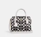 COACH Andrea Carryall Signature Canvas CP080 Gold/Black Multi Outlet NEW