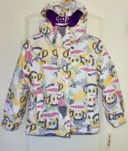 NEW! Paul Frank Julius Spring Snowboard Ski Jacket Insulated Girls Sz Small 7/8
