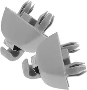 PAMINGONO 2pcs Sun Visor Hook Clip for Vehicle Accessories Durable Visor Retainer Holder Easy Installation and