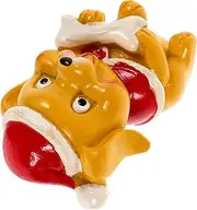 Creative Puppy Ornaments Fairy Figurines Brown Cow Print Car Accessories Car Accessories Dog Car Decorations Resin Turtles Desk Decor for Men Cute Figures Synthetic Resin