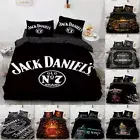 3D Jack Daniel's Whiskey Series Digital Printed Bed Cover Pillowcase Bedding