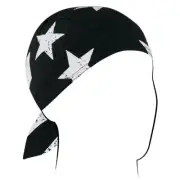 Zan® Road Hog Flydanna® Cotton Black & White Flag