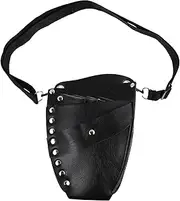 Vaguelly Barber Scissors Waist Bag Lightweight Hairdressing Pouch for Combs Hair Cutting Tools Durable Portable Design for Salon Professionals Unisex Style for Everyday Use