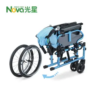 [杏一獨賣] 光星 Twinco 介護移位型輪椅-薩法爾藍 (單台)【杏一】