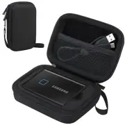 Lacdo Hard Carrying Case for Samsung T7 / T7 Touch Portable Solid State Drive...
