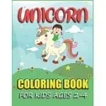 UNICORN COLORING BOOK FOR KIDS AGES 2-4: MAGICAL UNICORN UNIQUE COLORING BOOK FOR KIDS AGES 2-4