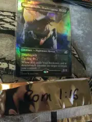 FOIL SPACEGODZILLA, DEATH CORONA (VOID BECKONER)(GODZILLA) Ikoria IKO Magic MTG