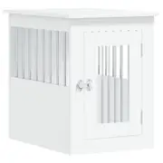 vidaXL Dog Crate Furniture White 45x62x59 cm Engineered Wood