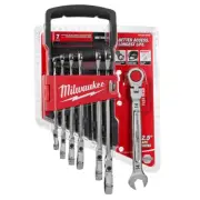 Milwaukee 48-22-9429 Milwaukee Tool 7pc SAE Flex Head Combination Wrenches
