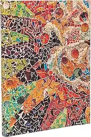 Gaudi s Sun (Gaudi s Mosaics) Ultra Lined Hardback Journal (Wrap Closure)
