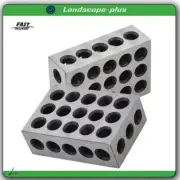 1 Matched Pair 1-2-3 Blocks 23 Holes .0002" Machinist 123 Jig Ultra Precision