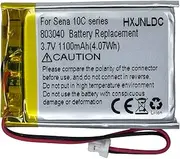 803040 3.7v 1100mAh Lithium ion Battery Replacement for Sena 10C and Sena 10C pro Motorcycle Bluetooth Camera Bluetooth Headset