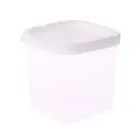 Square Storage Box Container With Lid Transparent Plastic Organizer For Foam Sli