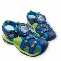 在飛比找樂天市場購物網優惠-Poli波力電燈涼鞋 - Poli童鞋 防滑涼鞋 運動燈鞋 