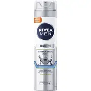 Nivea Men Sensitive Anti-Irritation Stubble Shaving Gel 200mL