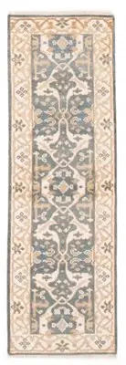 Vintage Hand-knotted Runner Rug 2'7" x 7'11" Traditional Wool Carpet