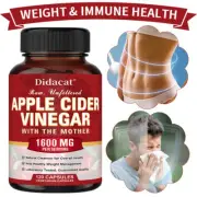 Apple Cider Vinegar Capsules Balance Weight Health And Energy Levels Burn Fat