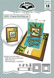 Karen Burniston Frame Pull Pop-Up Die