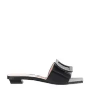 Square head design flip-flops 35,36,37.5,37,38,36.5,35.5 Black