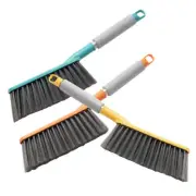 3pcs Dust Brush Hand Broom Bench Brush with Handle Whisk Broom Soft Bristle
