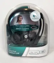 Logitech ClearChat Comfort USB Headset w/ Noise-Canceling Microphone 981-000310