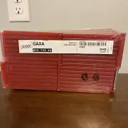 Rare IKEA GAXA CD Storage Expandable Rack Shelf Red (#1) 000.706.44