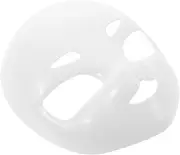 Garneck 3D Printed Furry Mask Blank Head Base for Costumes - Cosplay - Halloween Party Props White for Creative Costuming