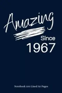 在飛比找博客來優惠-Amazing Since 1967: Navy Noteb