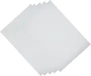 JECOMPRIS Professional Heat Shrinkable Sheet for DIY Stamps White 5pcs Set Easy to Carve