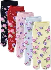 iyasi(イヤシ) Iashi 09971-995-918 Women's Tabi Socks, Japanese Pattern