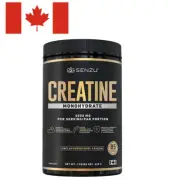 "Canadian Micronized Creatine Monohydrate Powder - 425g, Unflavored, Muscle Supp