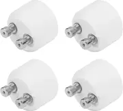 Sztxj GU10 to MR16 Lamp Holder, 4PCS GU10 to MR16 Socket Adapter LED Light Converter Adapter Bulb Holder for LED Halogen Lamp