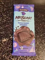 Mr Beast Feastables Quinoa Crunch Chocolate Bars 1.24 oz