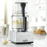 Magimix 5200XL Multi-functional Premium Food Processor, 1100W, Silver