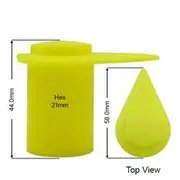 Wheel Nut Indicator, 100 Pack - NWL21CAP-100