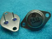 100PCS D675 2SD675 Audio Power Transistor MOT TO-3