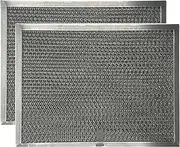 WINDON BAY Range Hood Filter Replacement - Compatible with Br-oan 8-1/2 x 11-1/4 x 3/8 Inches Aluminum Charcoal Combo Filters (2-Pack)